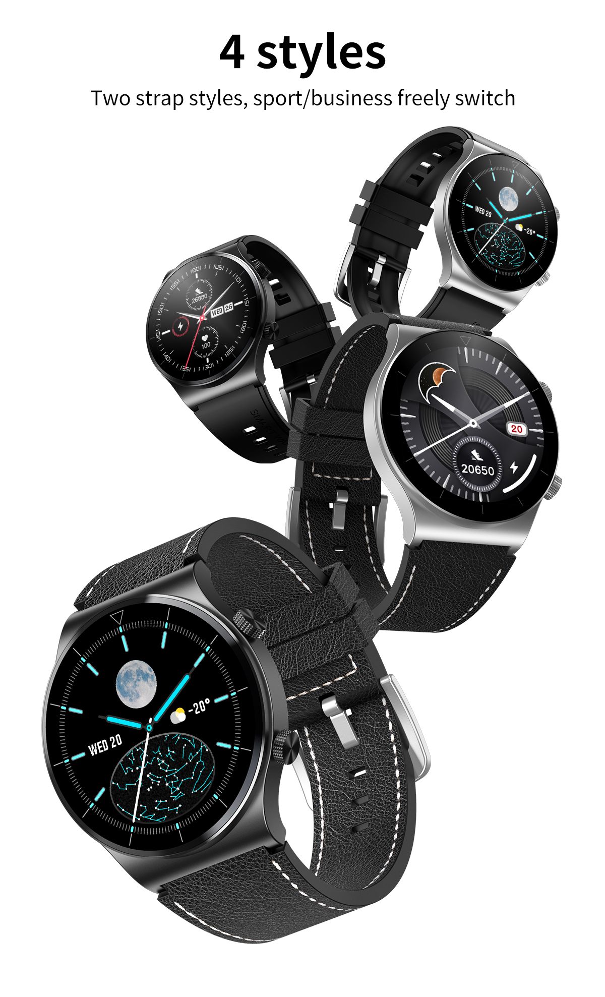 NJYUAN M99 bluetooth 5.0 Wristband 30 Days Long Standby Heart Rate Blood Pressure Monitor Fitness Tracker Multi Language Smart Watch