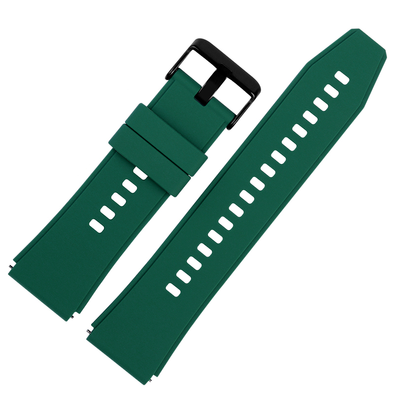 Watch GT2 pro 22mm silicone straps multi color deep green