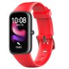 NJYUAN C11 1.47 inch IP67 health monitoring blood pressure blood oxygen smart bracelets Deep Red