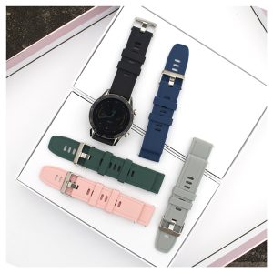 Straps for xiaomi color 2, 22mm Silicone strap