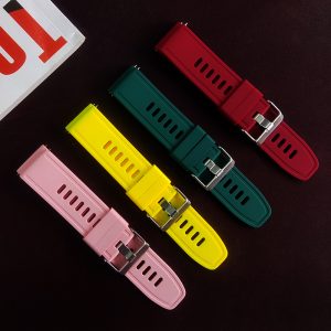 Straps for xiaomi color 2, 22mm Silicone strap