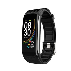 NJYUAN C6 smart bracelets IP67 waterproof 90mAh big battery monitoring sleep fitness band