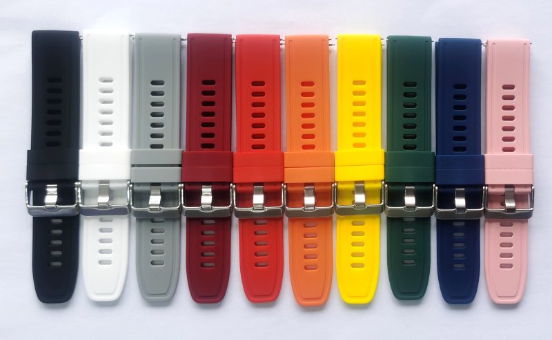 Straps for xiaomi color 2, 22mm Silicone strap