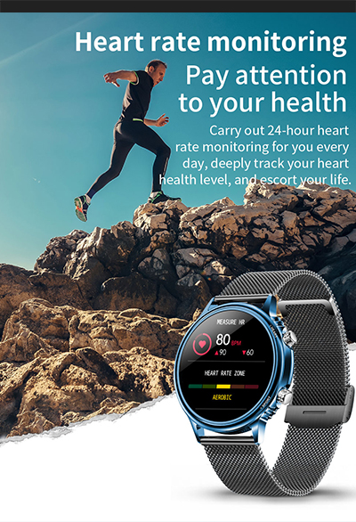 Heart rate monitoring pay attention to your health.