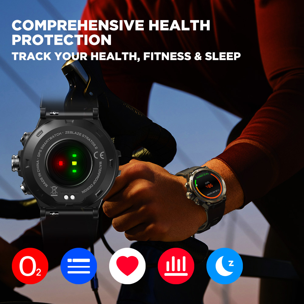Comprehensive health protection, track your helth, fitness and sleep