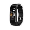 NJYUAN C5S heart rate blood oxygen and blood pressure sport smart bracelets - Black