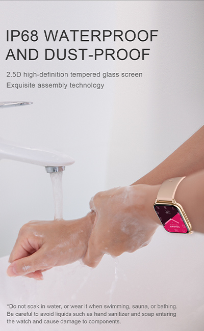 IP68 waterproof and dust proof. 1.5D high definition tempered glass screen exquiste assembly technology.