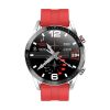 Microwear L13 Activity Duration sports 240*240 Full round display Smart Bracelets silver red strap