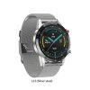 Microwear L13 Smart Watch ECG Heart rate BT Call Blood Pressure Sport Watch IP68 Waterproof Silver Steel Strap