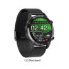 Microwear L13 Smart Watch ECG Heart rate BT Call Blood Pressure Sport Watch IP68 Waterproof Black Steel Strap