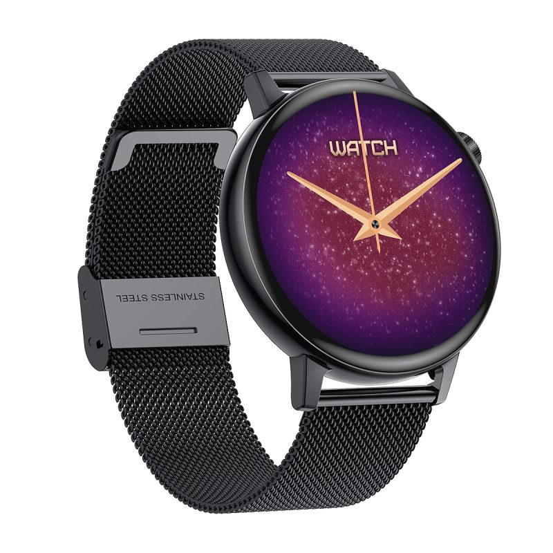 Microwear GT3 MINI BT 3.0+5.0 Wireless charging smart watch for women