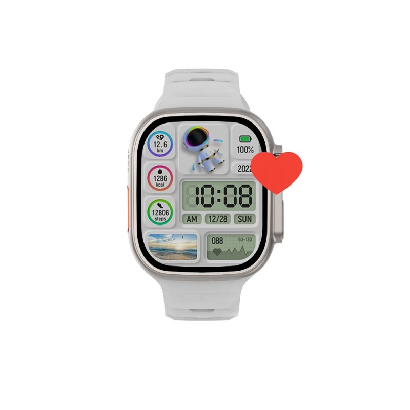 DTNO.1 DT8 Ultra 2.0 inch screen strap lock 280mAh battery smartwatch