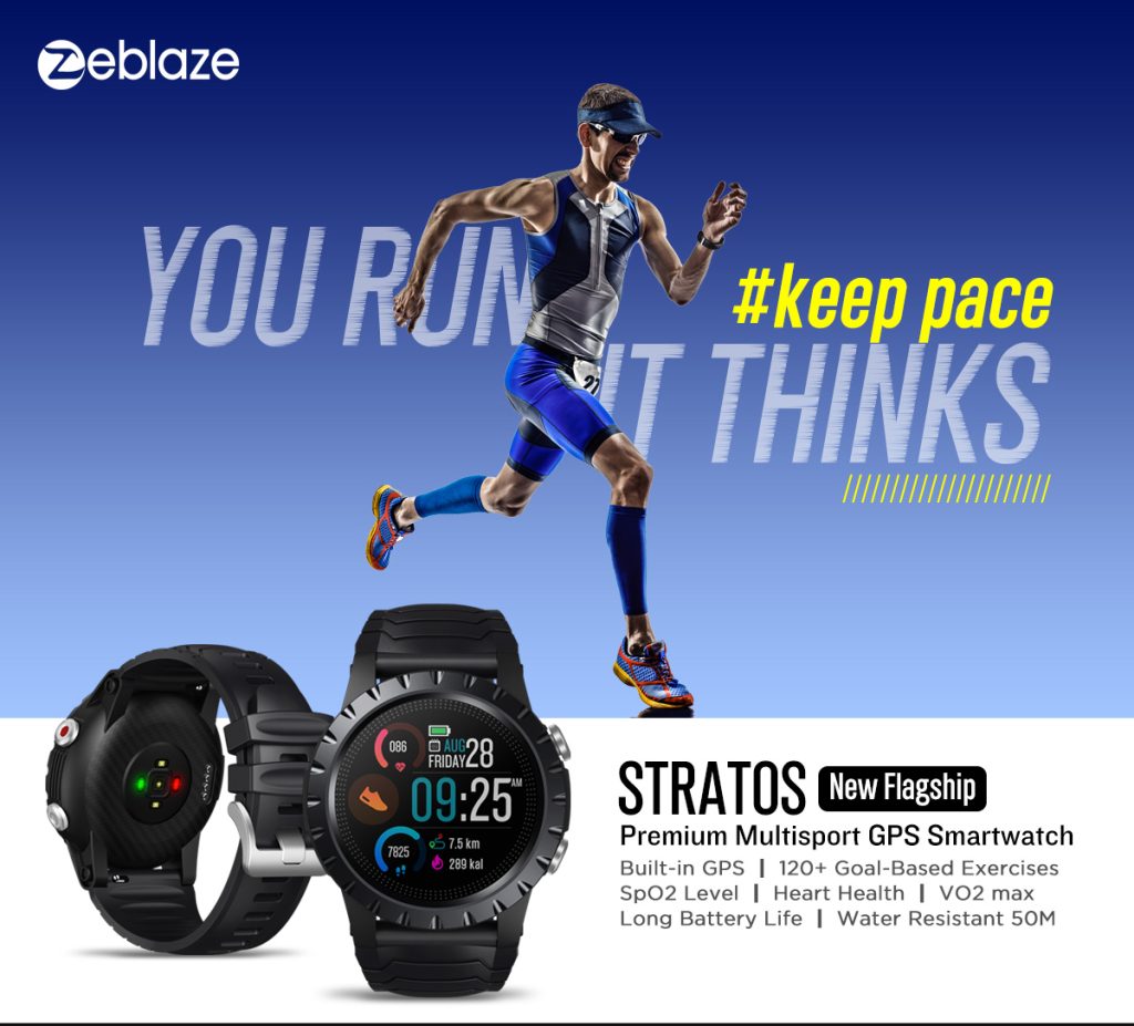 Zeblaze Stratos GPS Smartwatch