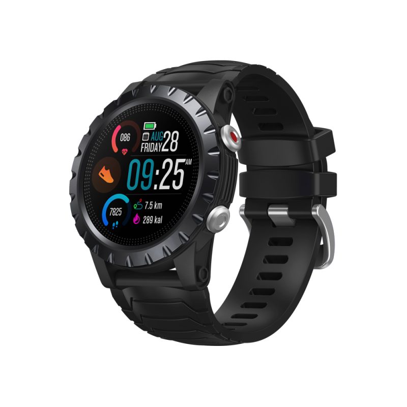 Zeblaze Stratos Build in GPS Smartwatch MTK2523G 580 mAh battery