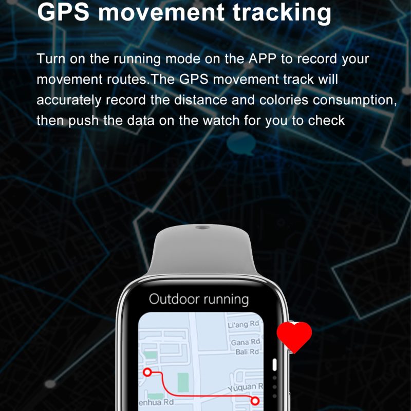 gps tracking DTNO.1 DT8 MAX Dual Bluetooth 5.0 multitasking bar 2.0-inch square screen smart watch