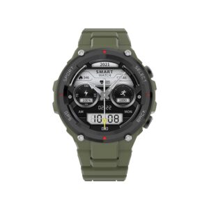 DTNO.1 DT5 Sport outdoor rugged IP68 Waterproof 1.45-inch smartwatch - green