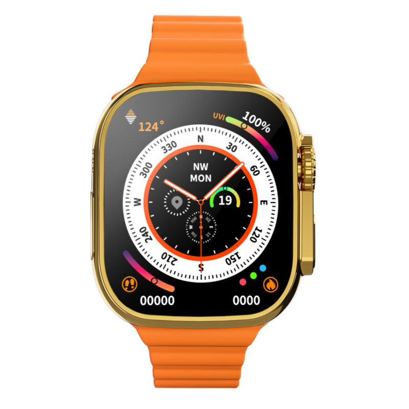 NJYUAN ZD8 Ultra Pro 2.2 inch retina 520*585 screen 420mAh battery heart rate sports martwatch