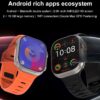 DTNO.1 DT Ultra 2 andrid smartwatch, 2.1 inch amoled