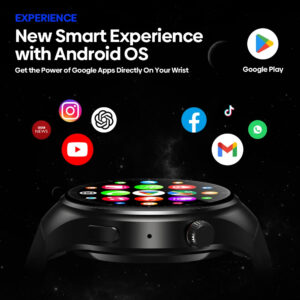 Zeblaze Thor Ultra Android Smart Watch 1.43 inch AMOLED Screen 4G LTE Independent Network Built-in GPS 16GB Google Play