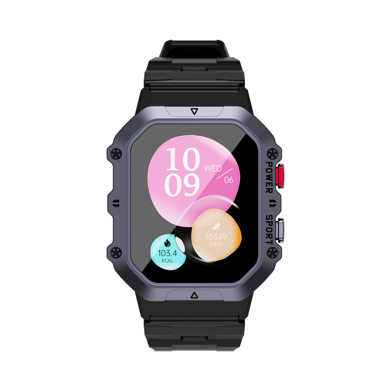 NJYUAN W1 RTL8763EWE 1.65 inch AMOLED Outdoor Smart Watch