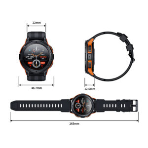 NJYUAN C25 1.43 inch AMOLED 1ATM Smartwatch