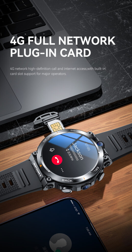 NJYUAN H10 4G Camera 2GB+16GB wifi Smartwatch