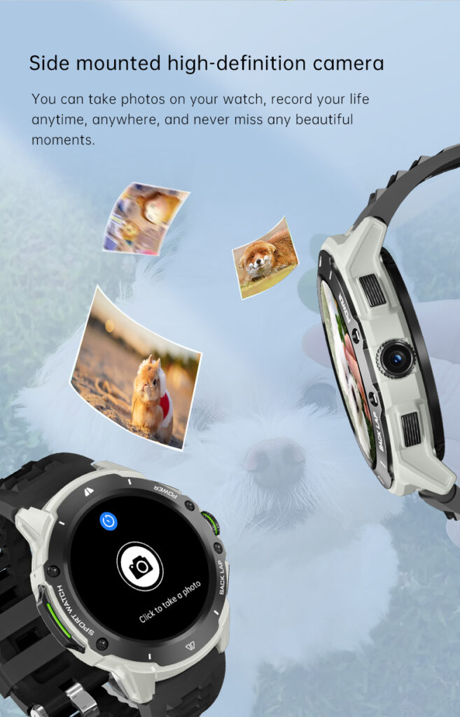 NJYUAN KB08 4G Android Camera WIFI Smartwach