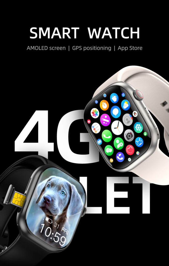 NJYUAN S26 4G 2.04 Amoled 2GB+16GB Smart Watch