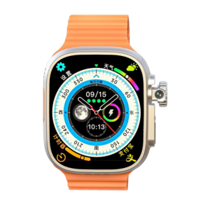 NJYUAN DW90 180 degree plug-in rotating camera 4G Android Smart watch