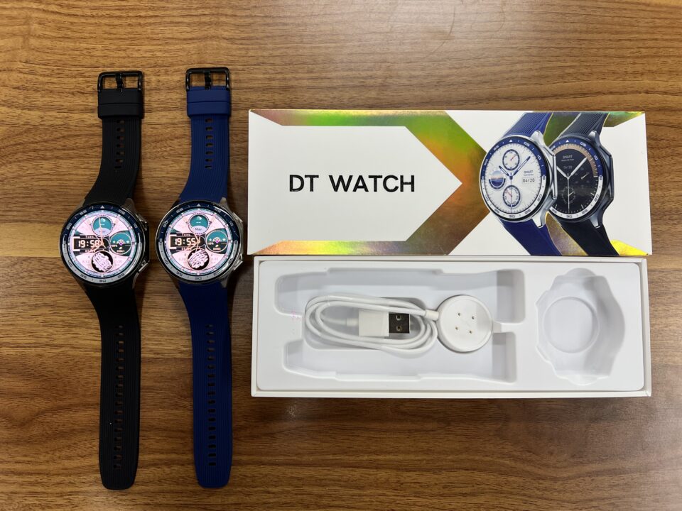 DTNO.1 DT WATCH X Actions ATS3085S 1.43-inch AMOLED 390mAh big battery Smart Watch