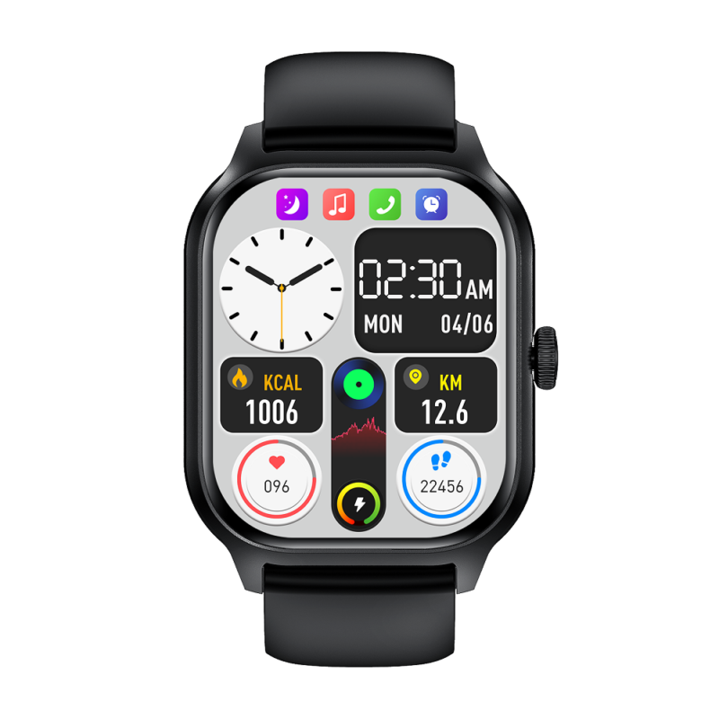 Lemfo LT10 2.01 inch 280mAh Hear rate monitors smart watch (4)