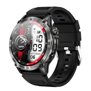 NJYUAN HK08 Build in GPS ATS3085S Chip Fitbeing App 1.43 inch Amoled Screen 530mAh Battery Smart Watch