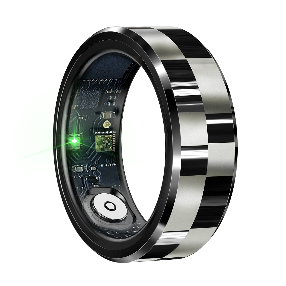 NJYUAN R9 Pixart 2860 Chip IP68 Heart rate Blood oxygen Smart Ring