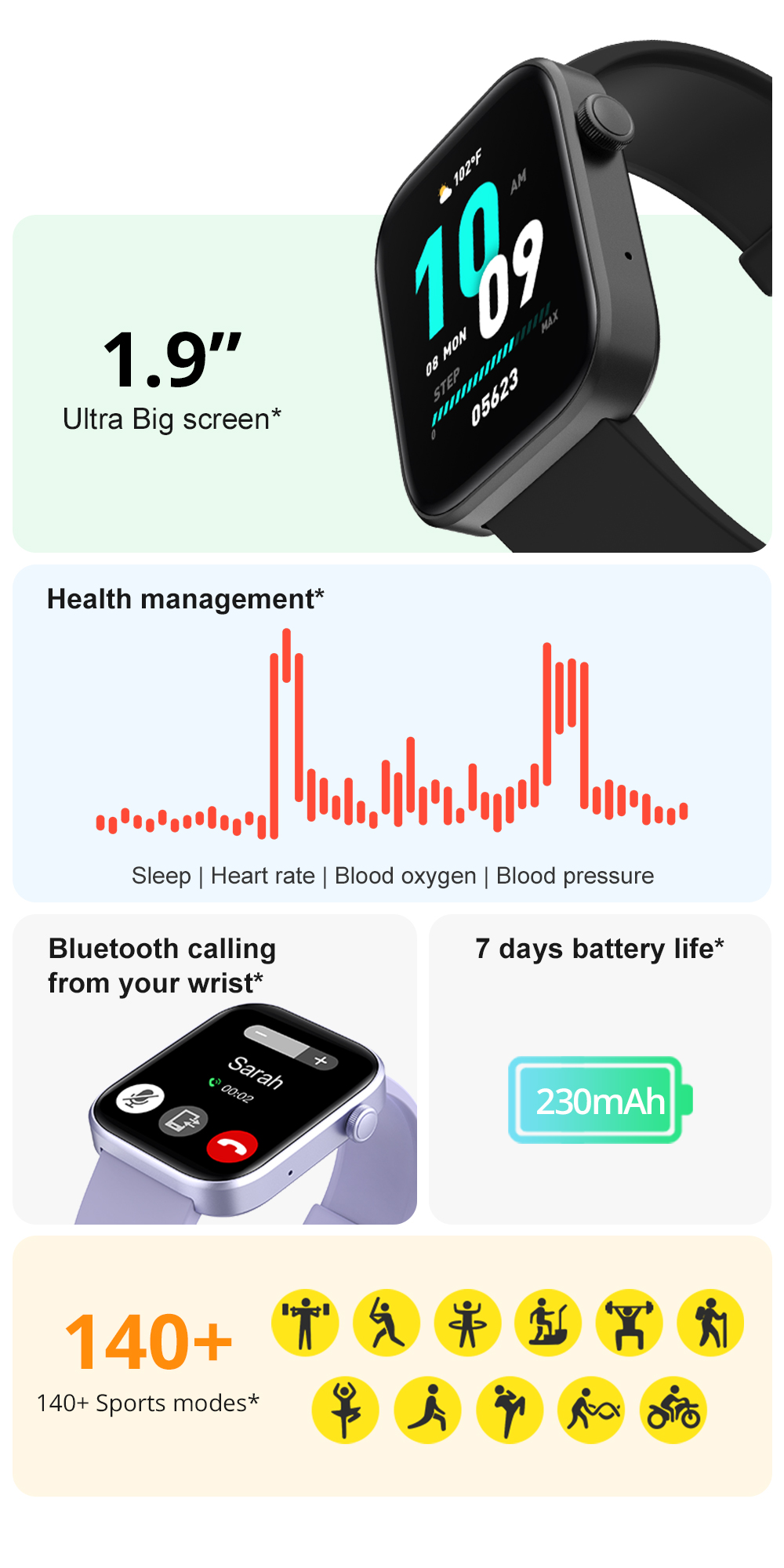 Colmi p71 smart watch