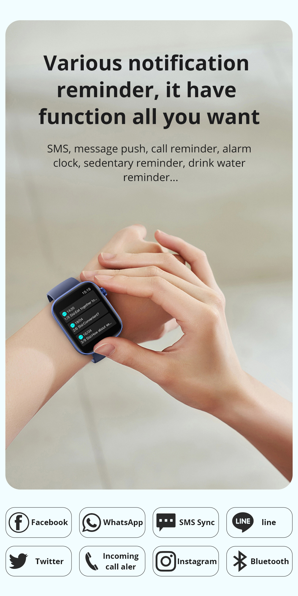 Colmi p71 smart watch