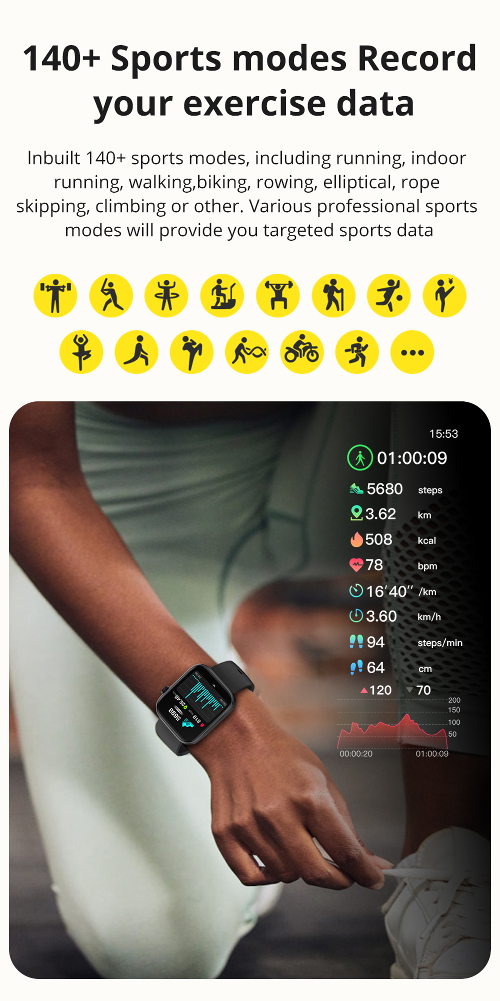 Colmi p71 smart watch
