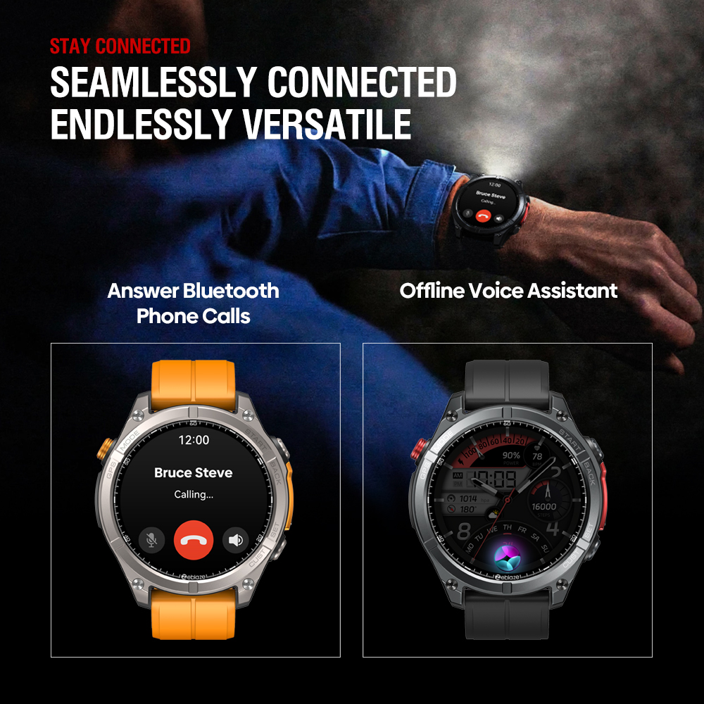 Zeblaze Stratos 4 rugged smart watch