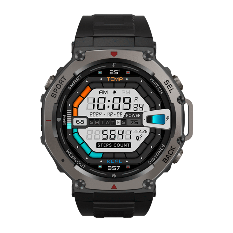NJYUAN DM58 Rugged Smart Watch