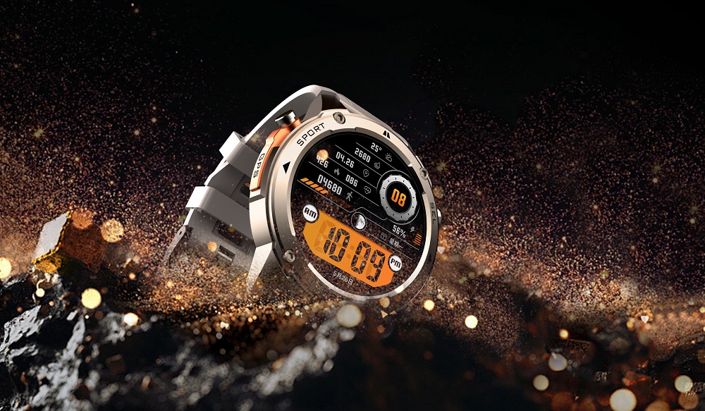 NJYUAN DM56 Rugged Smart Watch