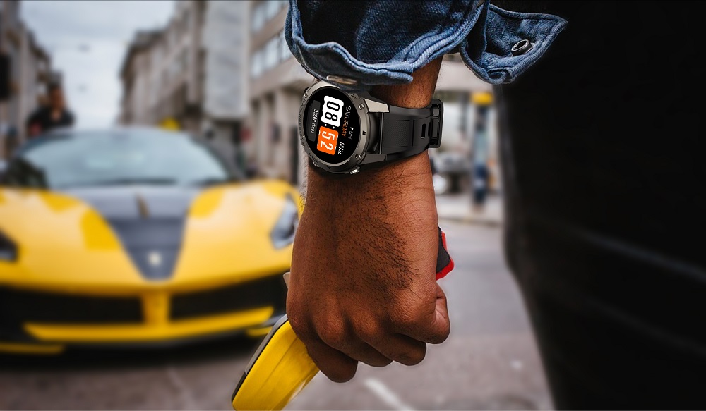 NJYUAN DM56 Rugged Smart Watch