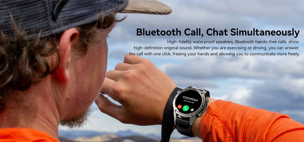 NJYUAN DM56 Rugged Smart Watch