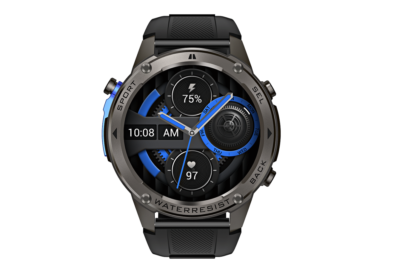 NJYUAN DM56 Rugged Smart Watch