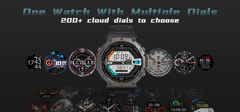 NJYUAN DM58 Rugged Smart Watch