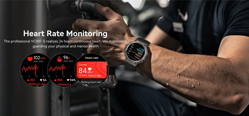 NJYUAN DM58 Rugged Smart Watch