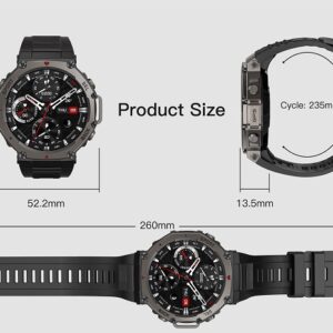 NJYUAN DM58 Rugged Smart Watch