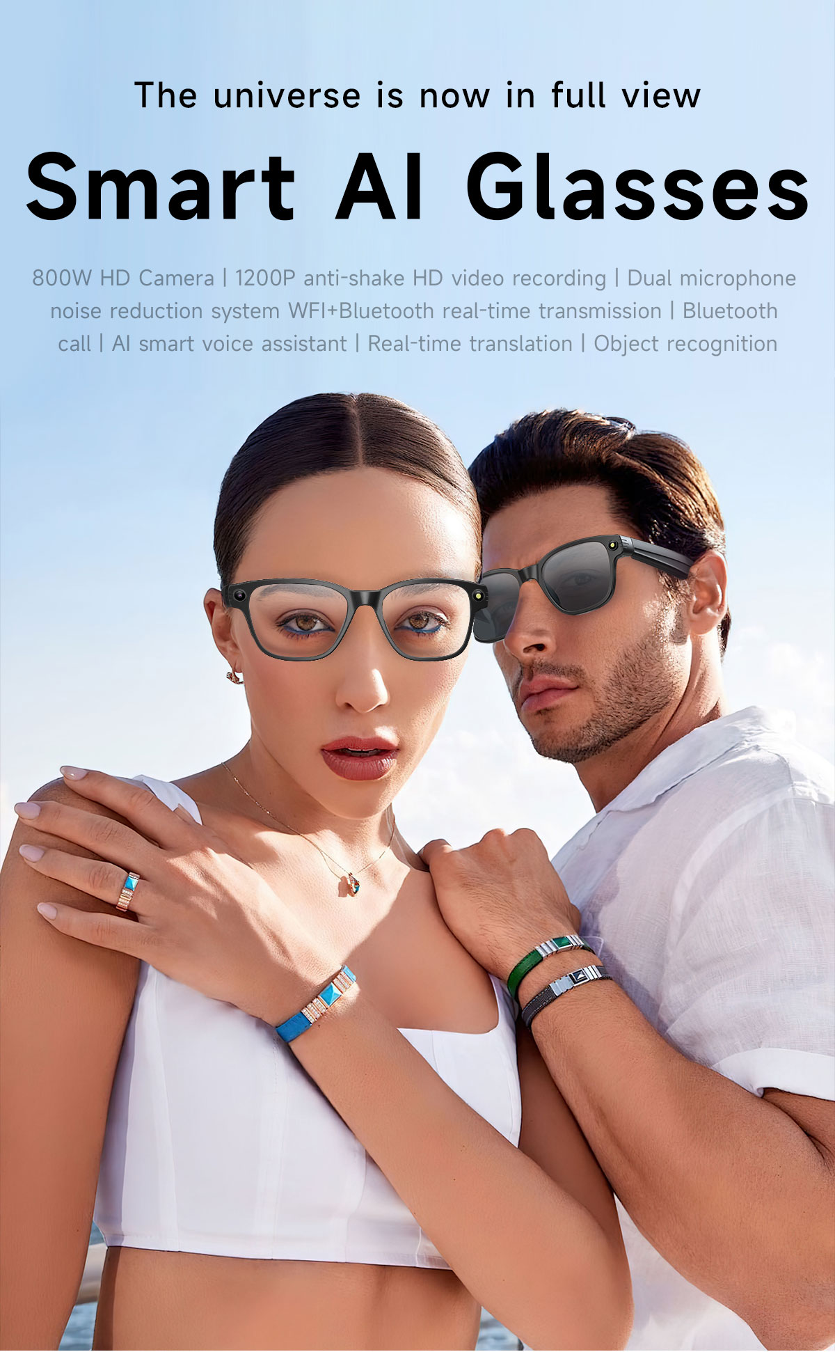 NJYUAN L801 Smart Glasses