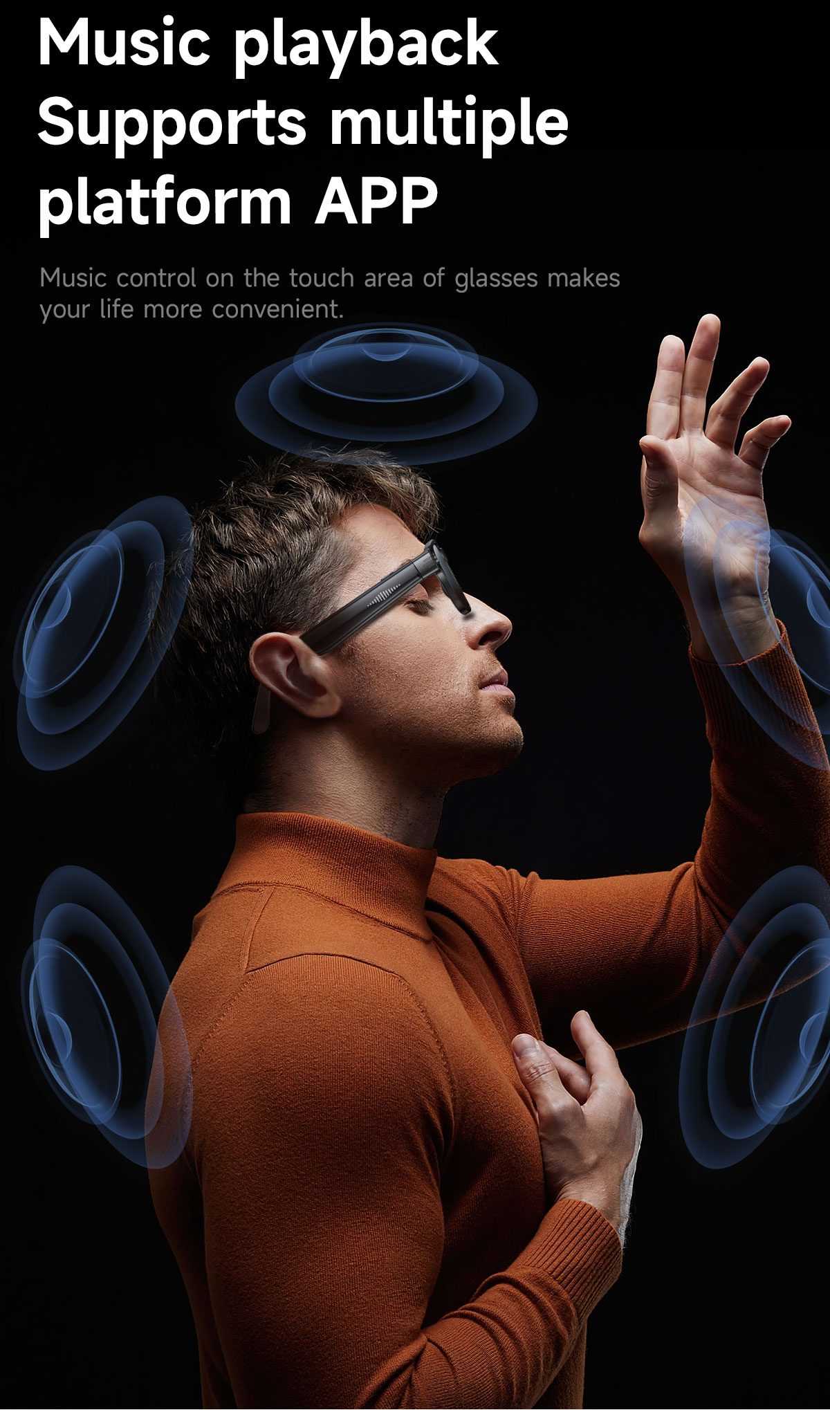 NJYUAN L801 Smart Glasses