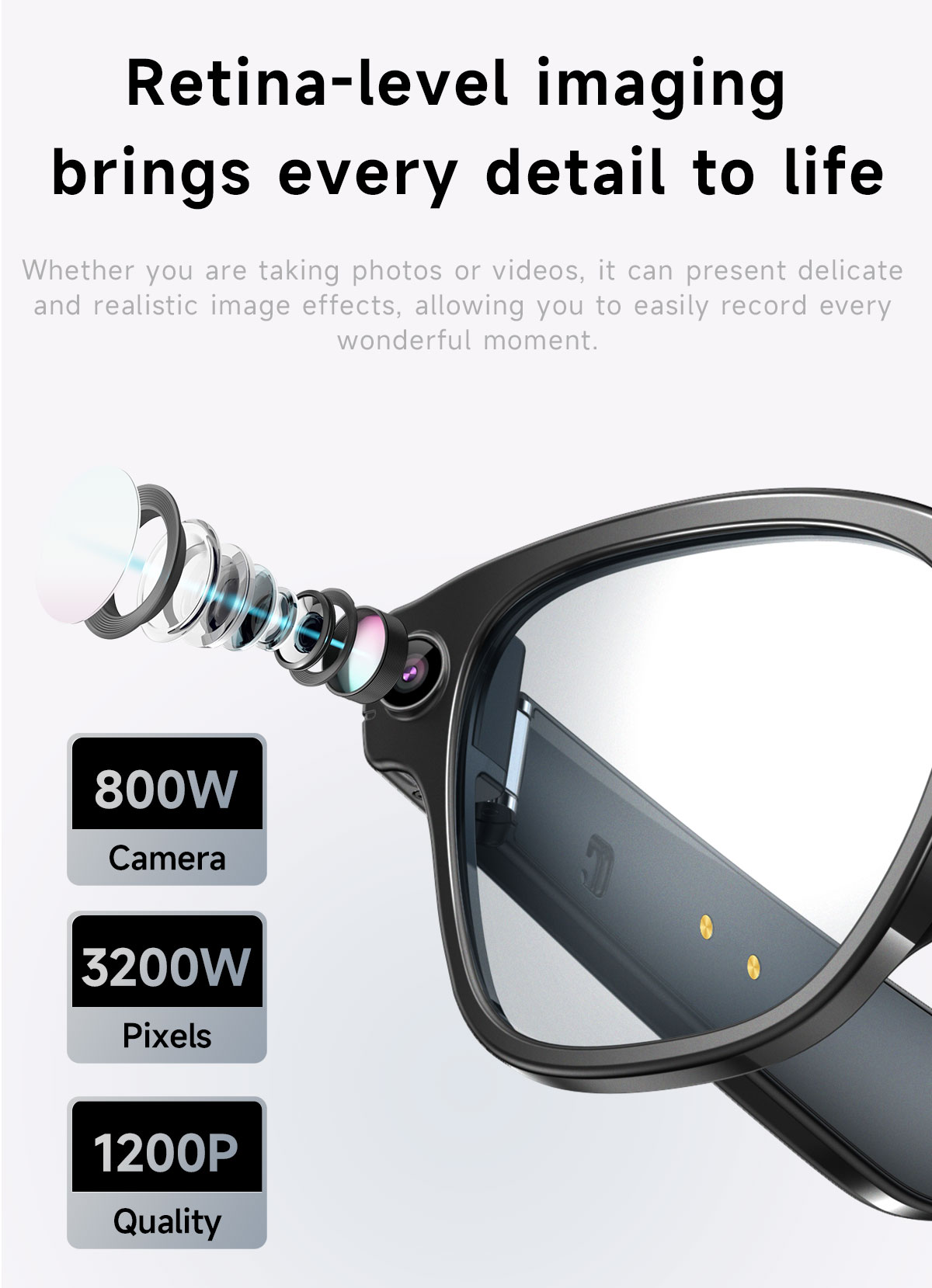 NJYUAN L801 Smart Glasses