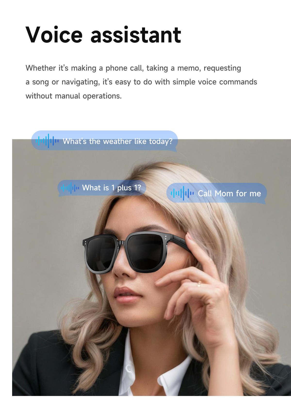 NJYUAN V1 Pro Smart Glasses