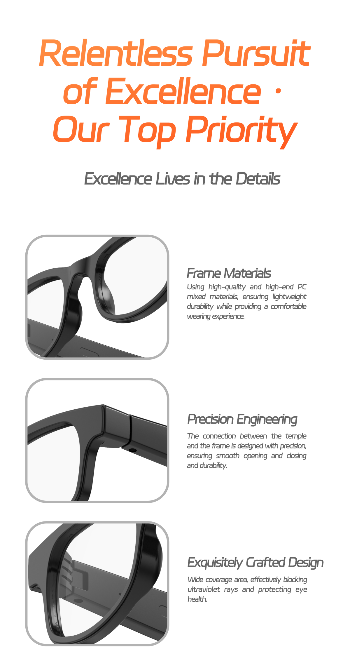 NJYUAN V3 Smart Glasses